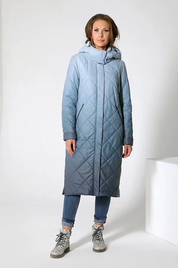 Пальто DIZZYWAY, серо-зеленый - фото 2