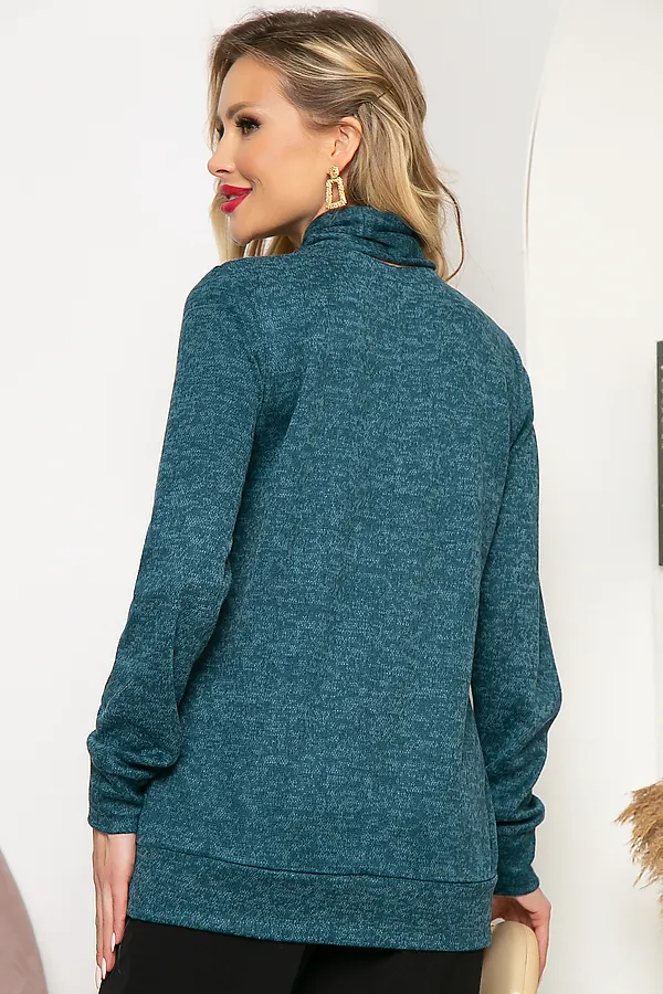 Джемпер LADY TAIGA, изумруд - фото 2