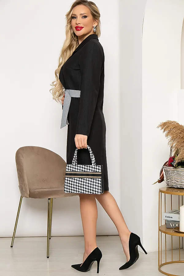 Платье LADY TAIGA, гусиная лапка - фото 2