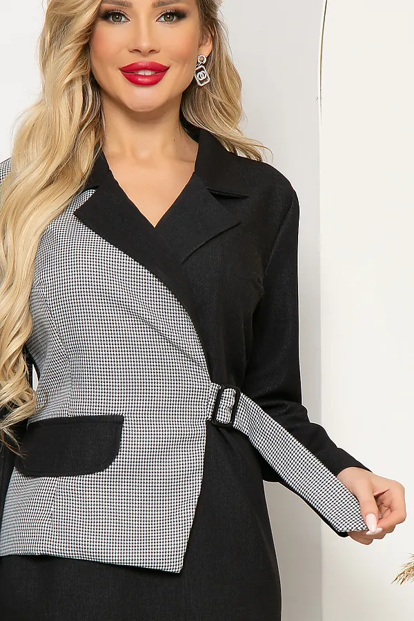 Платье LADY TAIGA, гусиная лапка - фото 2