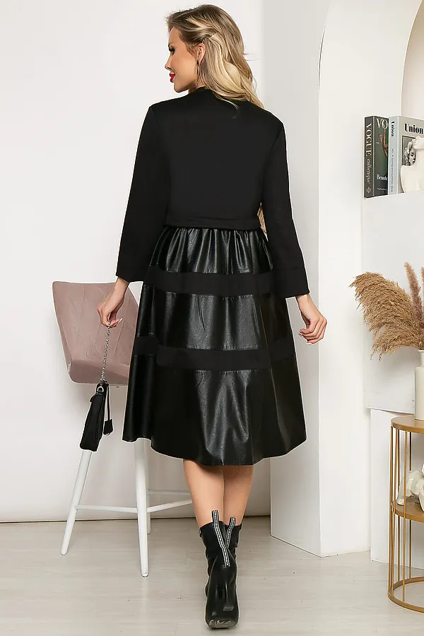 Платье LADY TAIGA, блэк - фото 2