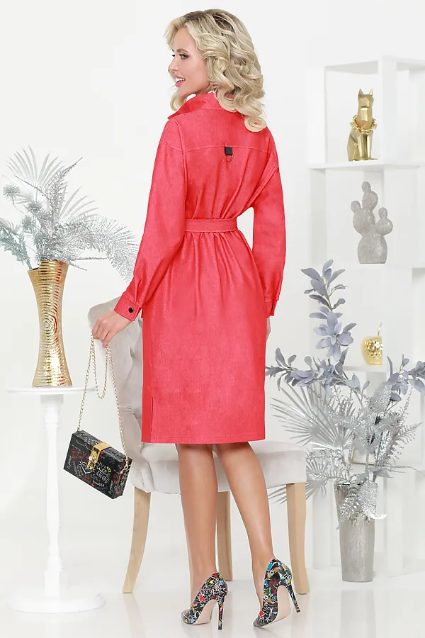 Платье DSTREND, красный - фото 2