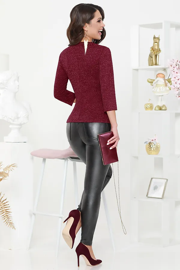 Лонгслив DSTREND, вишнёвый - фото 2