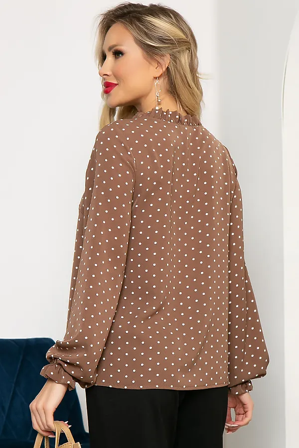 Блуза LADY TAIGA, капучино - фото 2