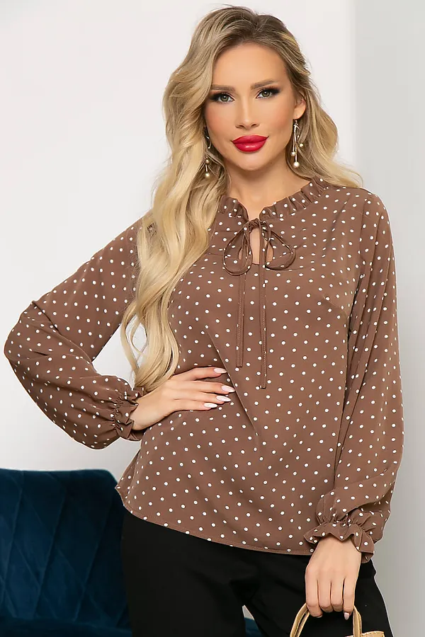 Блуза LADY TAIGA, капучино - фото 2