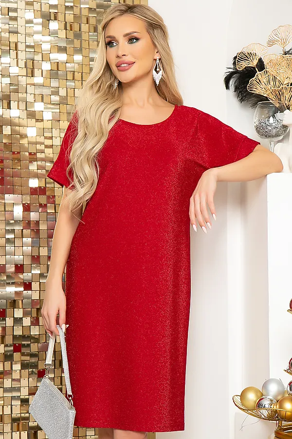 Платье LADY TAIGA, рэд - фото 2