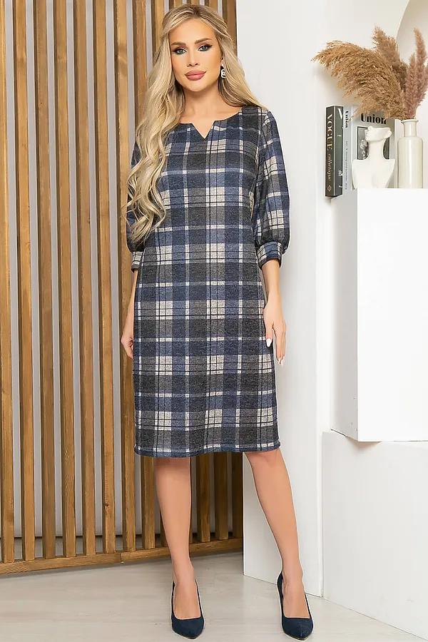 Платье LADY TAIGA, джинс - фото 2