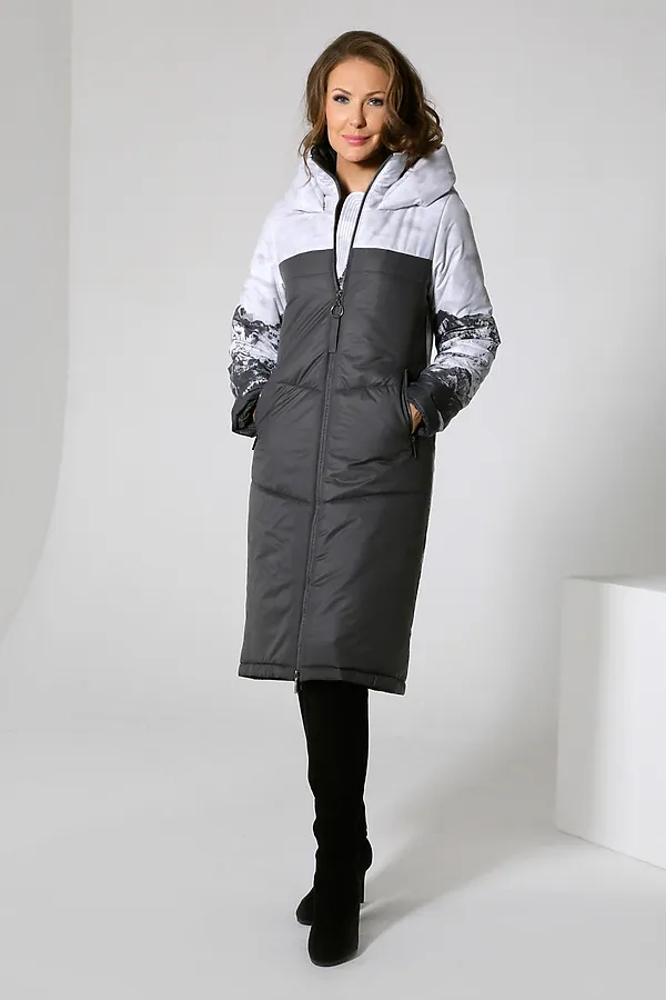 Пальто DIZZYWAY, графитовый - фото 2
