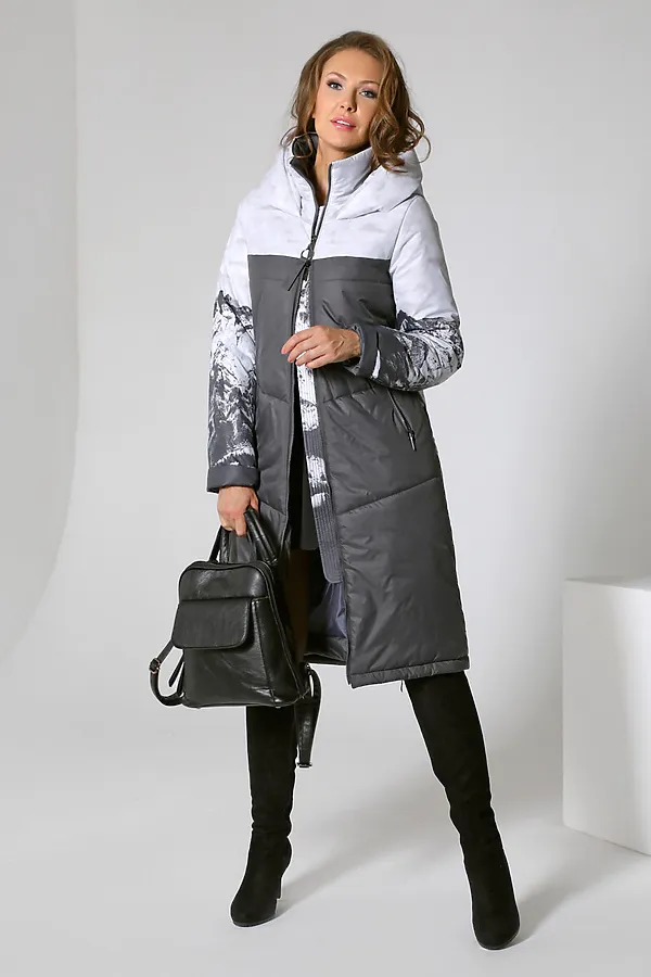 Пальто DIZZYWAY, графитовый - фото 2