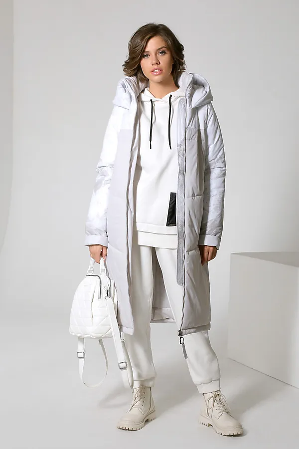 Пальто DIZZYWAY, св.серый - фото 2
