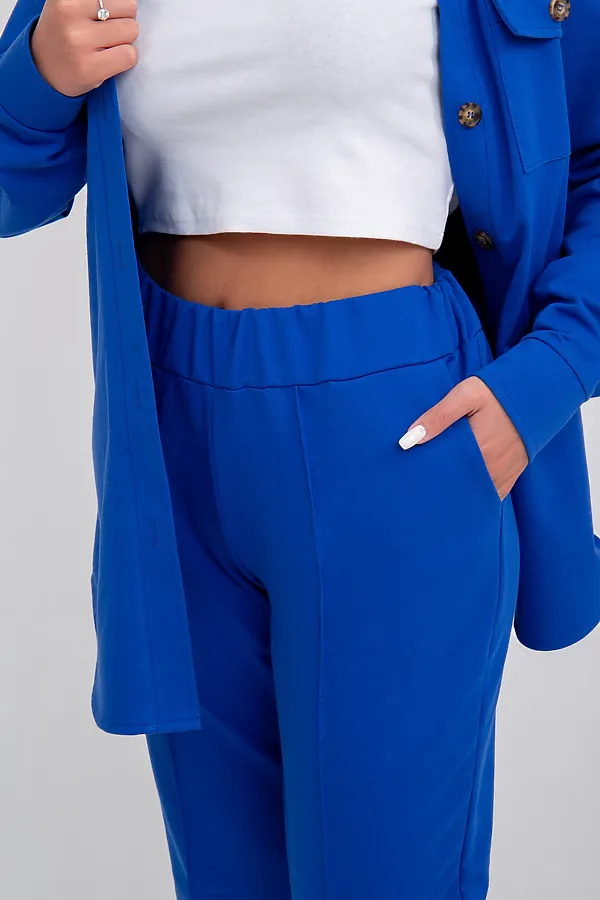 Костюм (Рубашка+Брюки) MODELLINI, васильковый - фото 2