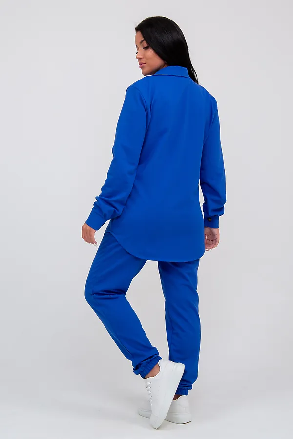 Костюм (Рубашка+Брюки) MODELLINI, васильковый - фото 2