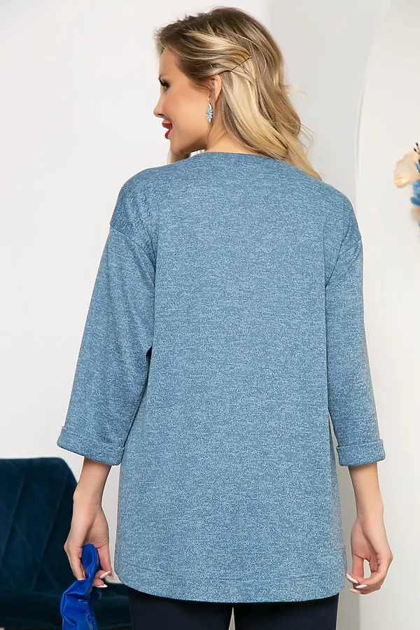 Туника LADY TAIGA, голубая - фото 2