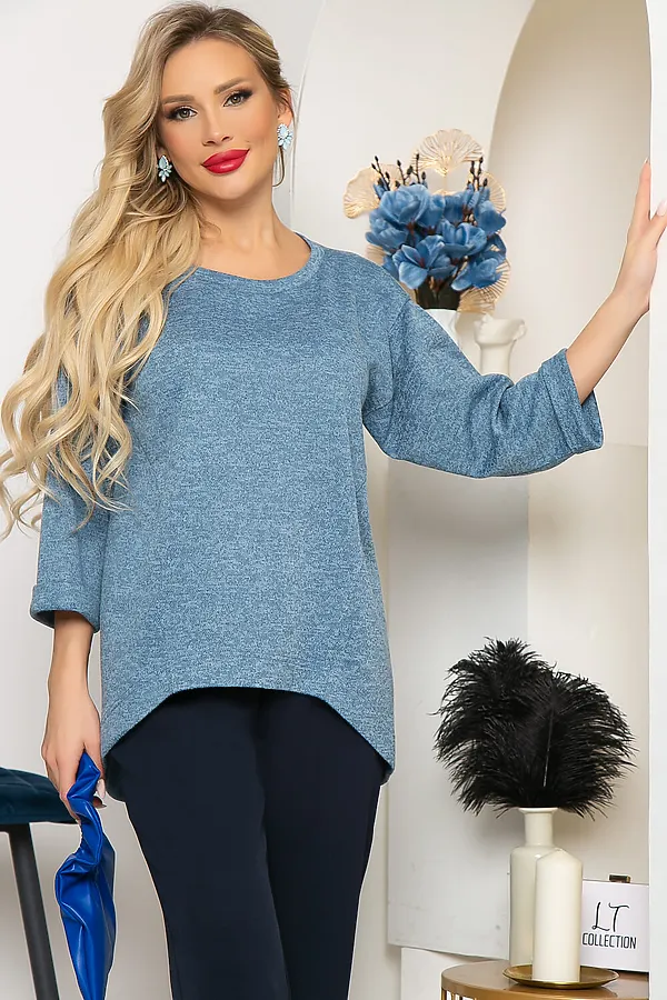 Туника LADY TAIGA, голубая - фото 2