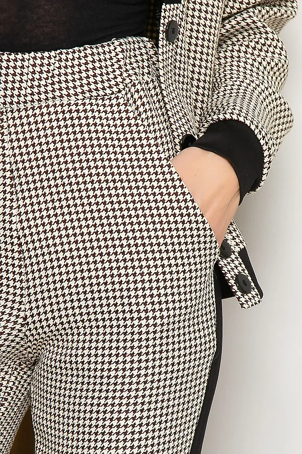 Костюм (Жакет+Брюки) LADY TAIGA, гусиная лапка - фото 2