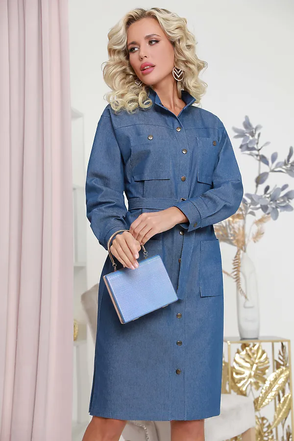 Платье DSTREND, деним - фото 2