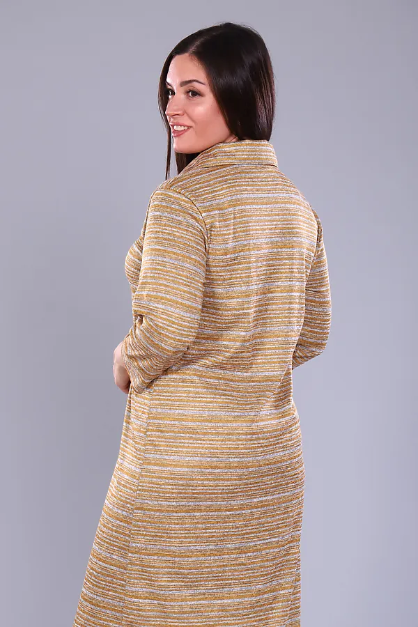 Платье Слобода НАТАЛИ, горчица - фото 2