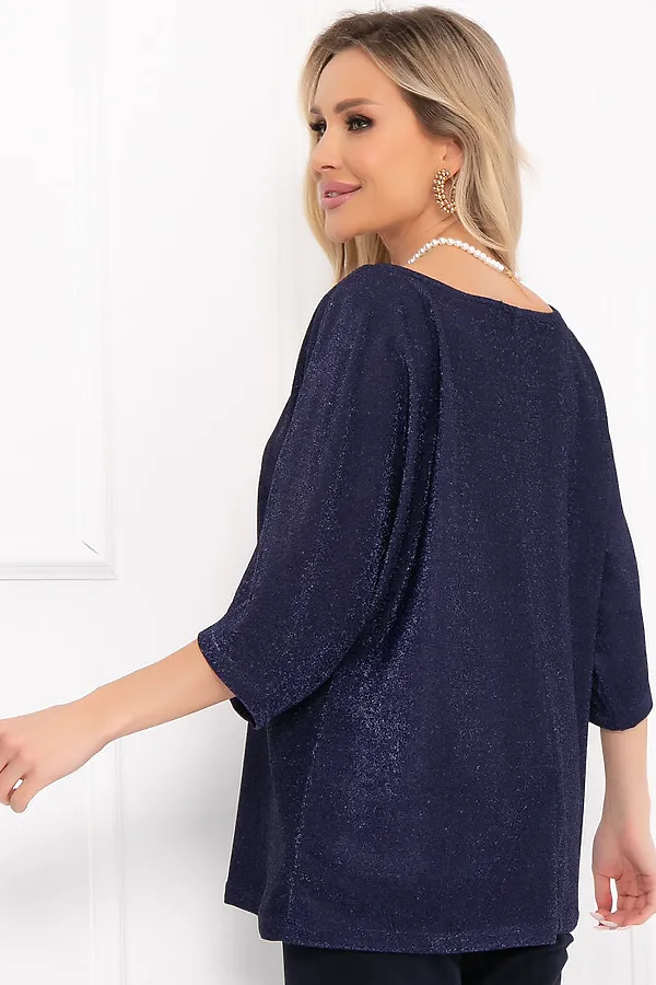 Блуза BELLOVERA, темно-синий - фото 2