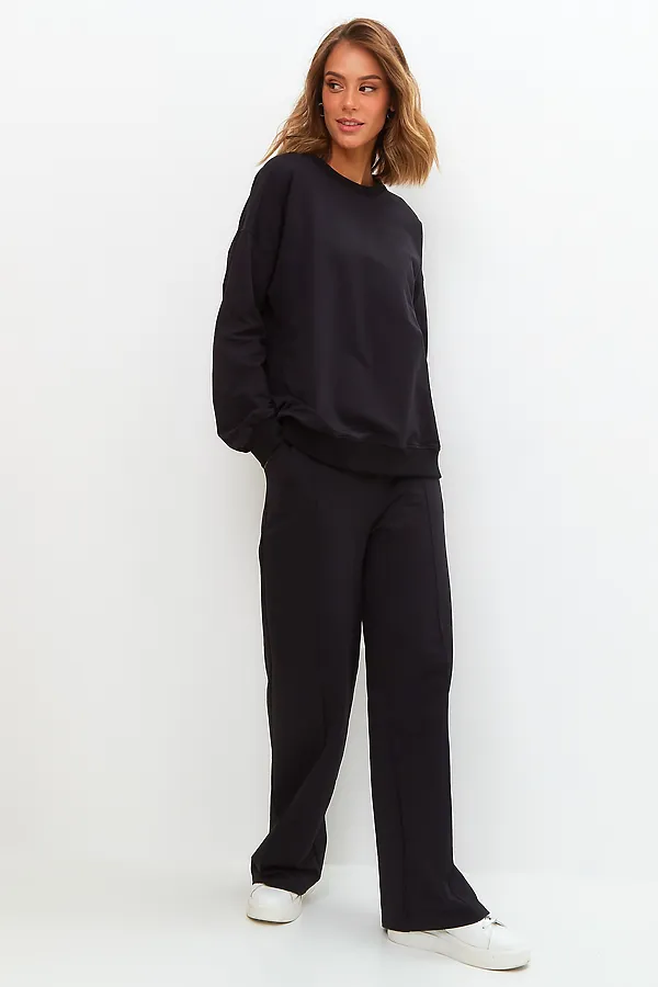 Костюм (Свитшот+Брюки) MODELLINI, черный - фото 2