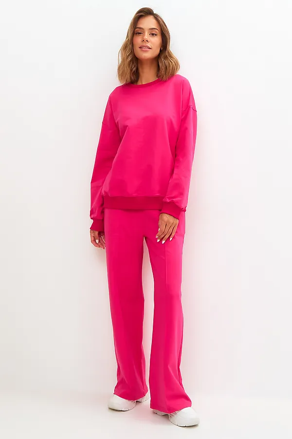 Костюм (Свитшот+Брюки) MODELLINI, фуксия - фото 2