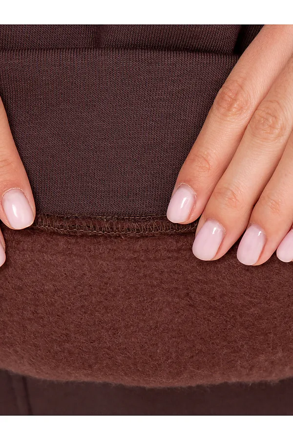 Костюм (Худи+Брюки) MODELLINI, коричневый - фото 2