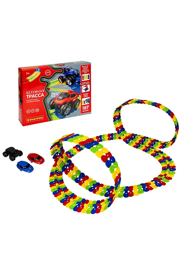 Гибкий автотрек BONDIBON, мульти - фото 2