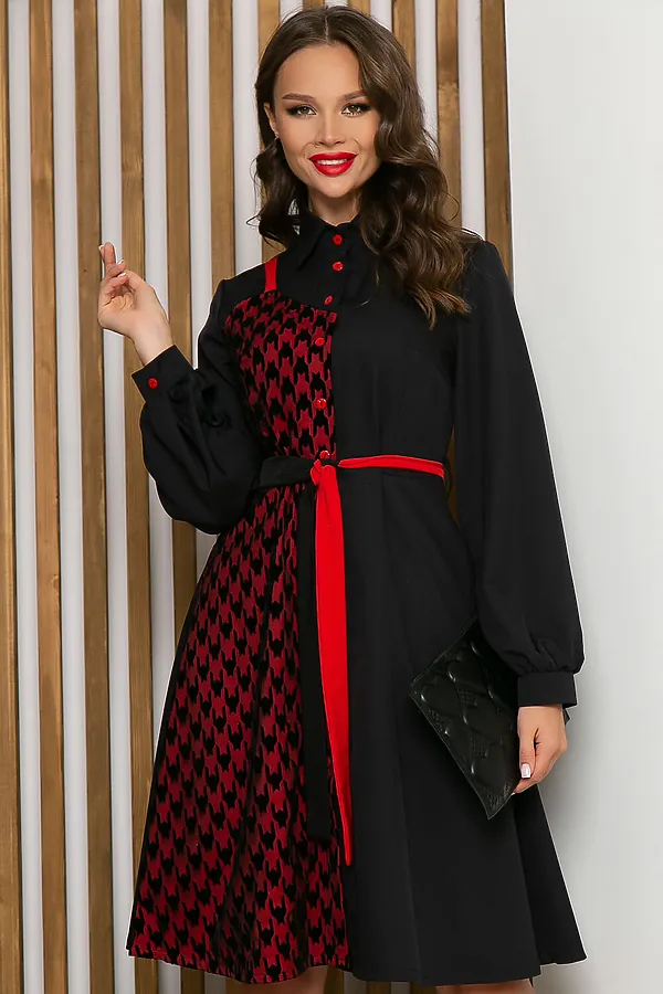 Платье LADY TAIGA, блэк - фото 2