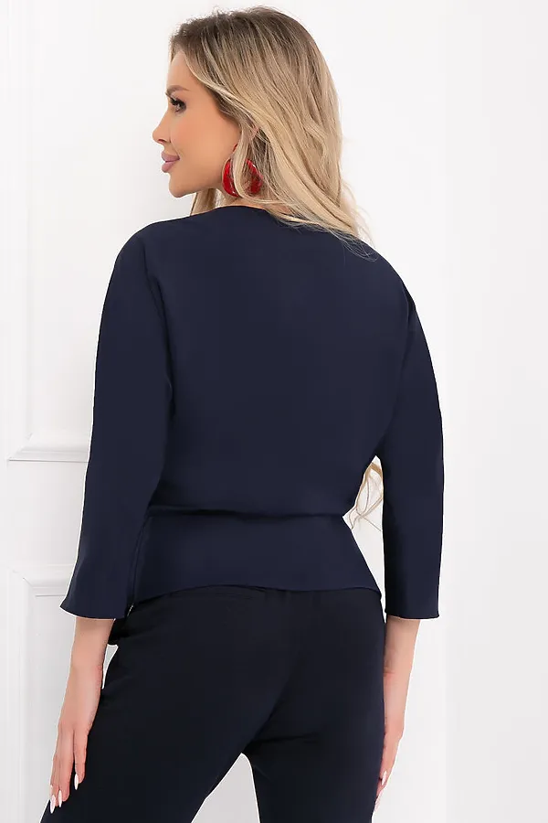 Блуза BELLOVERA, темно-синий - фото 2