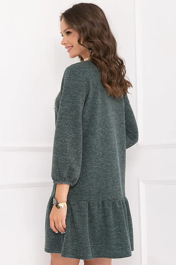 Платье BELLOVERA, зеленый - фото 2