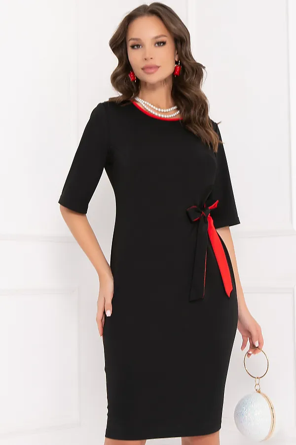 Платье BELLOVERA, черный - фото 2