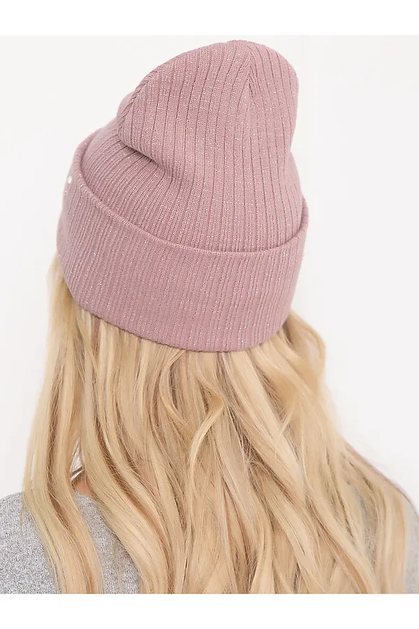 Шапка BELLOVERA, пудровый - фото 2