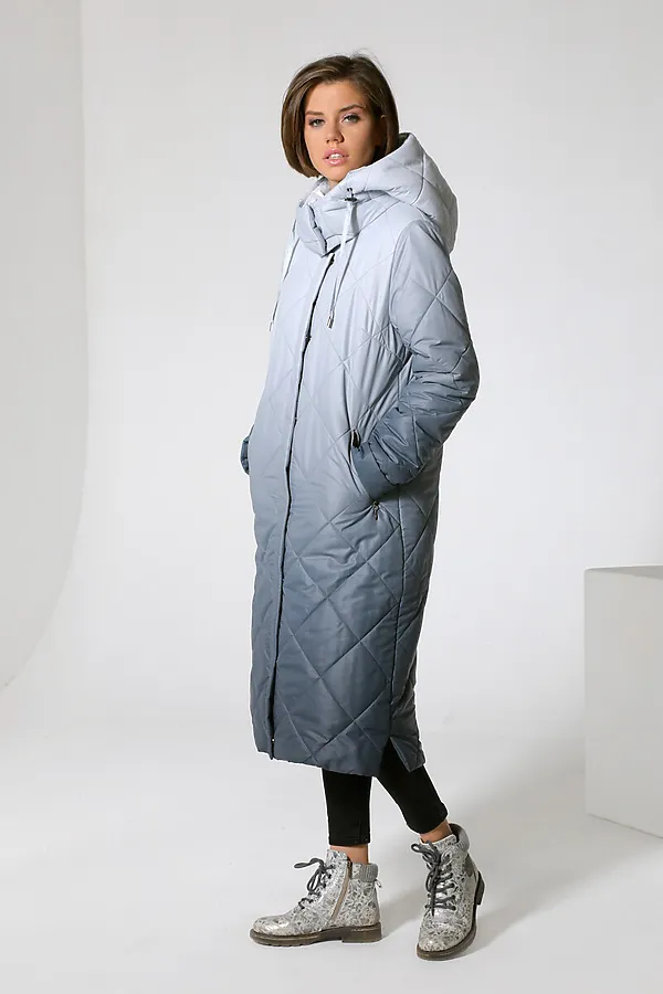 Пальто DIZZYWAY, серый - фото 2