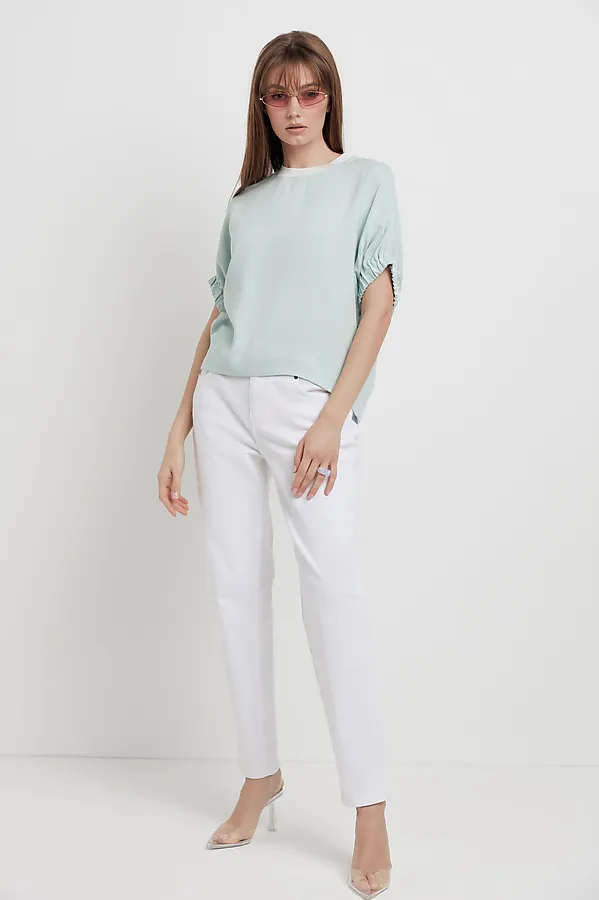 Блузка  CONTE ELEGANT, минт - фото 2
