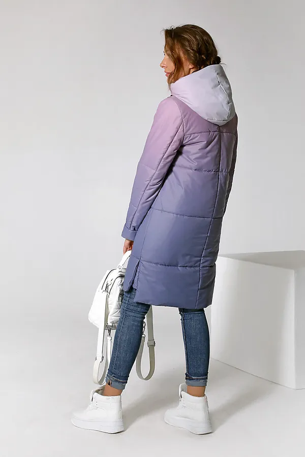 Пальто DIZZYWAY, серо-розовый - фото 2