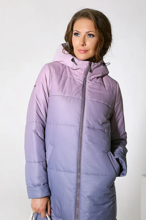 Пальто DIZZYWAY, серо-розовый - фото 2