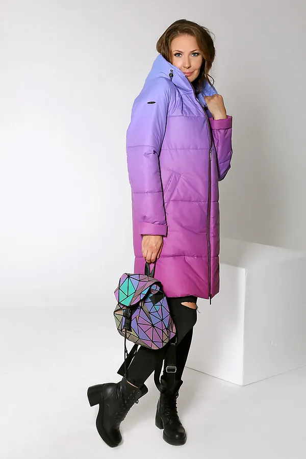 Пальто DIZZYWAY, сиреневый - фото 2