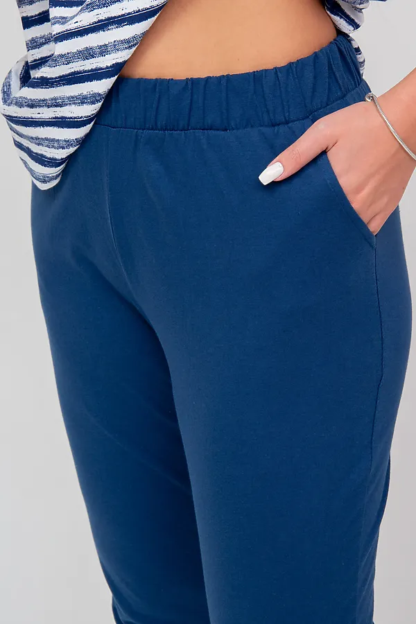 Костюм (Футболка+Бриджи) MODELLINI, индиго - фото 2