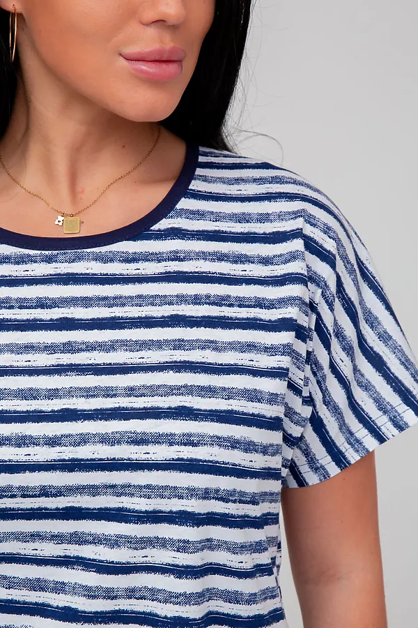 Костюм (Футболка+Бриджи) MODELLINI, индиго - фото 2