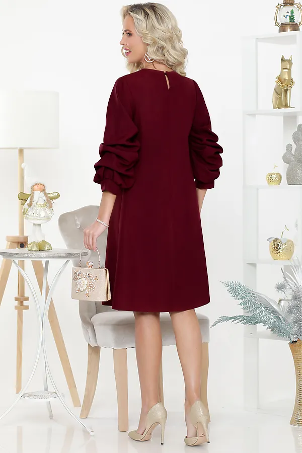Платье DSTREND, бордовый - фото 2
