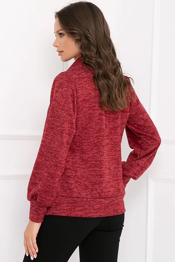 Джемпер BELLOVERA, бордовый - фото 2