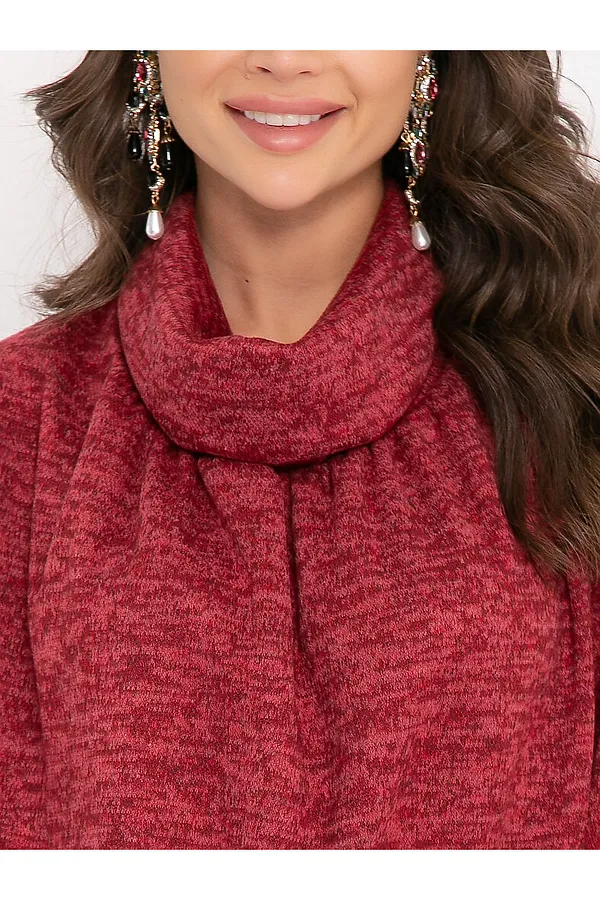 Джемпер BELLOVERA, бордовый - фото 2