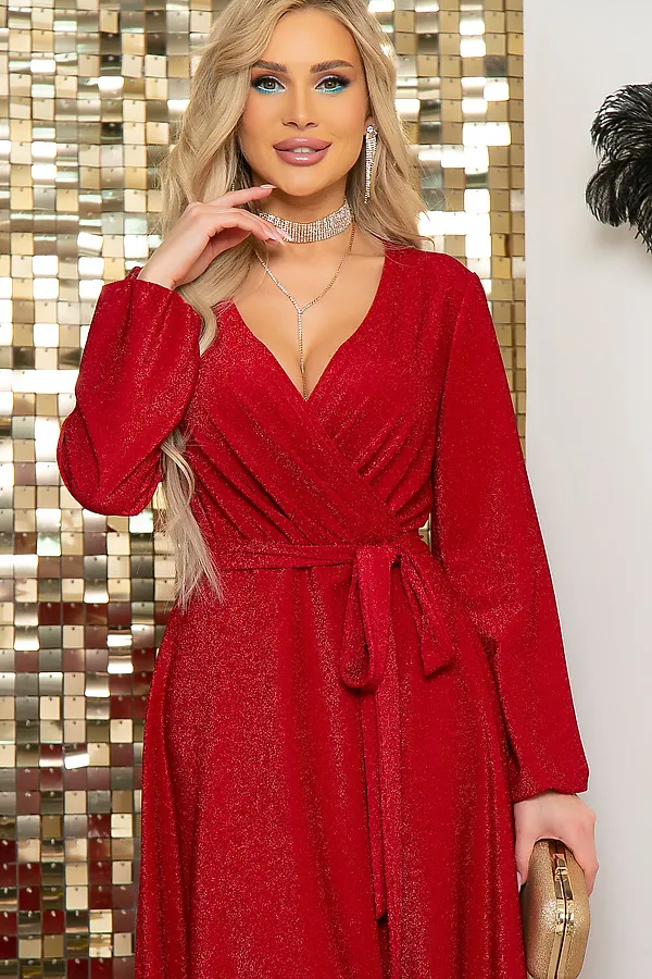 Платье LADY TAIGA, рэд - фото 2