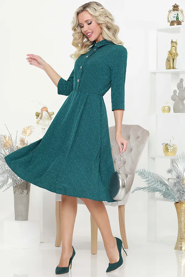 Платье DSTREND, тёмно-зелёный - фото 2