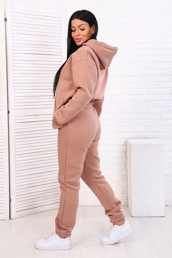 Костюм (брюки+толстовка) СОФИЯ37, капучино - фото 2