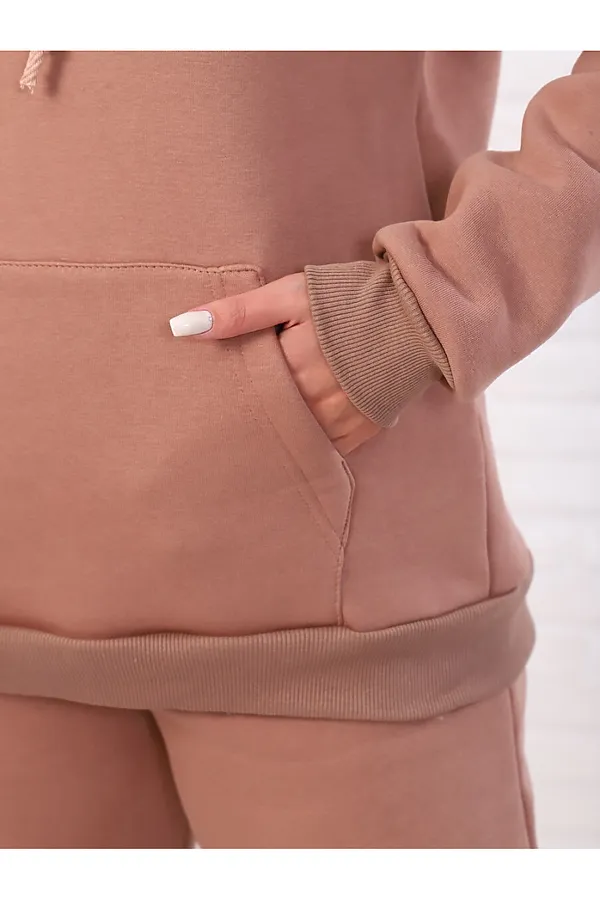 Костюм (брюки+толстовка) СОФИЯ37, капучино - фото 2