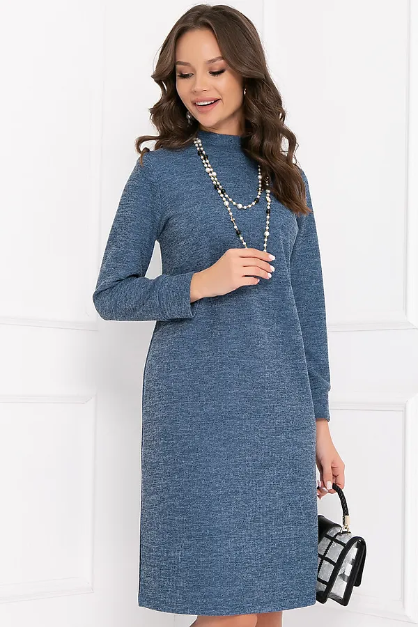 Платье BELLOVERA, серо-голубой - фото 2