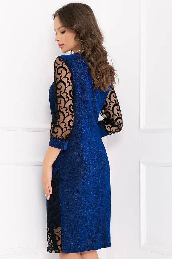 Платье BELLOVERA, электрик - фото 2