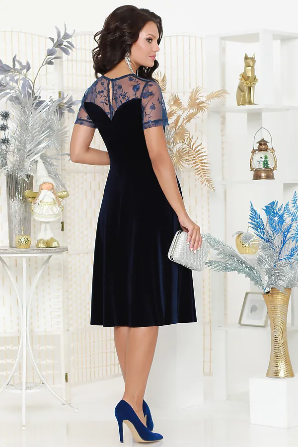 Платье DSTREND, тёмно-синий - фото 2