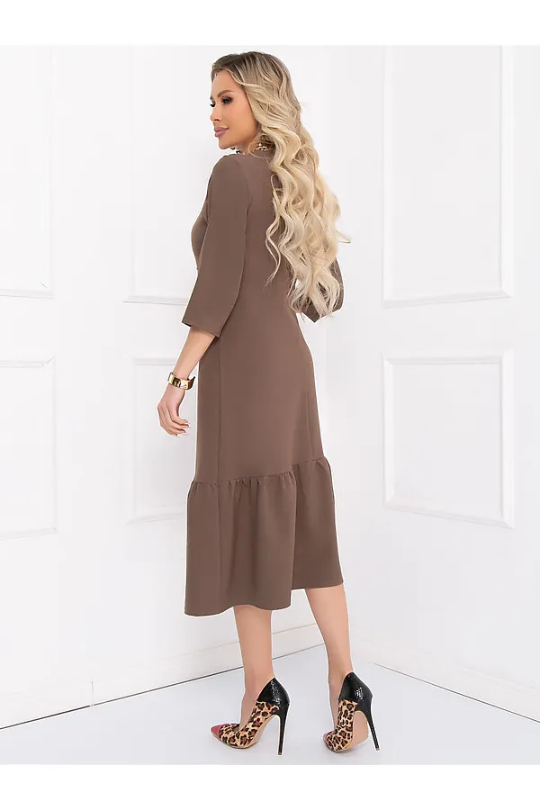 Платье BELLOVERA, капучино - фото 2