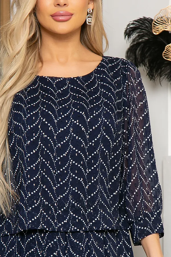 Платье LADY TAIGA, блю - фото 2